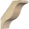 Ekena Millwork 6"W x 16"D x 16"H Funston Rough Sawn Knee Brace, Douglas Fir BRC06X16X16FST00RDF - alternate 1